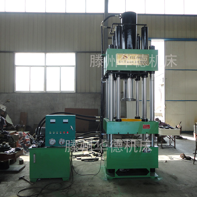 Y32-200T三梁四柱汽車內(nèi)飾成型液壓機(jī)石英石水池污水井蓋模壓油壓機(jī)