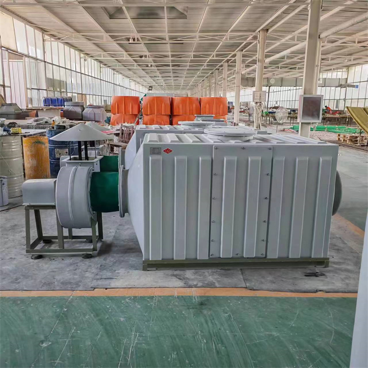 SDG玻璃鋼吸附箱 防腐通風機 化驗室除煙凈化設備 活性炭凈化箱廠家