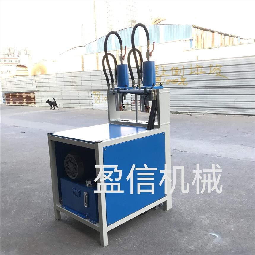 方管切斷沖孔下料一體機(jī)白鋼管沖月牙口模具