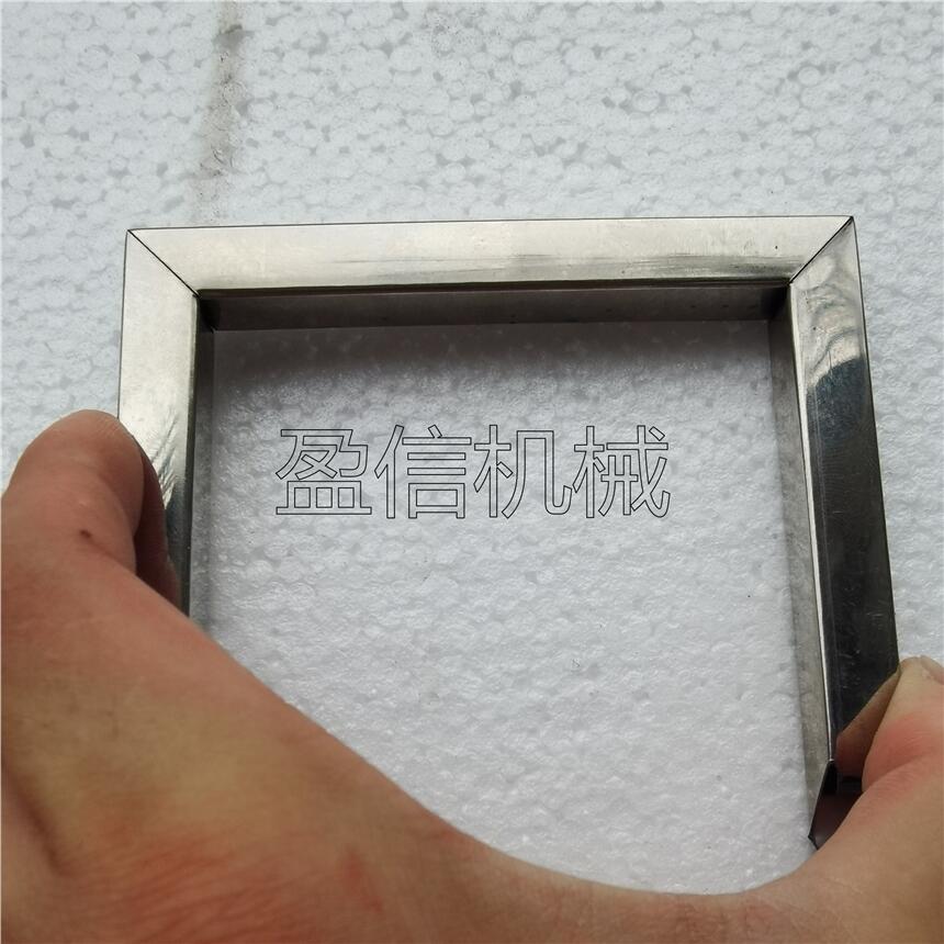 廣西不銹鋼方管壓搶尖機(jī)器方管沖切45度