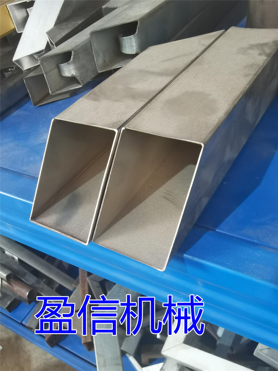 40*60管切45度角機(jī)不銹鋼方管壓搶尖機(jī)器