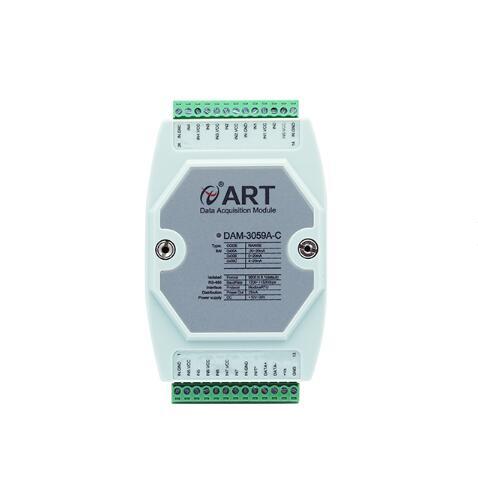 阿爾泰8路模擬量輸入，帶8路恒流配電輸出模塊DAM-3059A-C