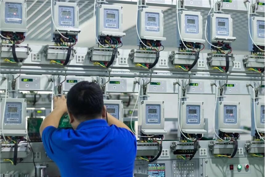 河南鄭州三相澆地公用插卡電表