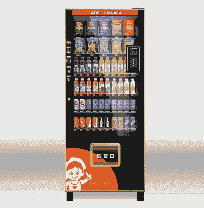 【爆款預(yù)售】艾豐全線上支付掃碼無人商店，自動(dòng)售貨機(jī)，自助售賣機(jī)