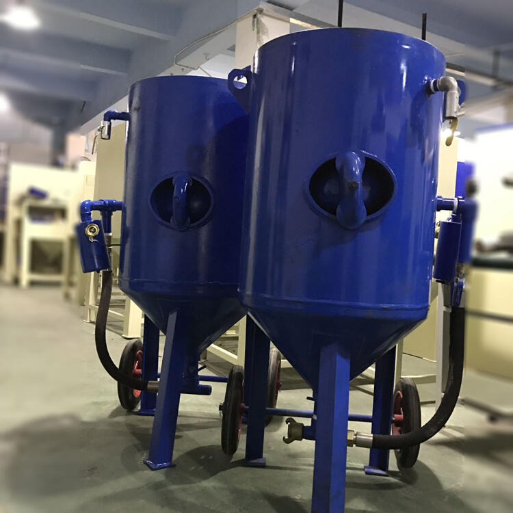 港口船舶除銹翻新移動噴砂機(jī)