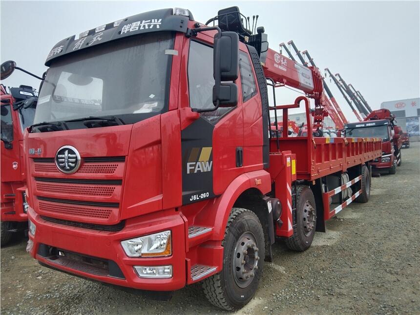 12噸解雙橋隨車(chē)吊解放提升橋隨車(chē)吊 14噸后雙橋隨車(chē)吊解放前四后四隨車(chē)吊