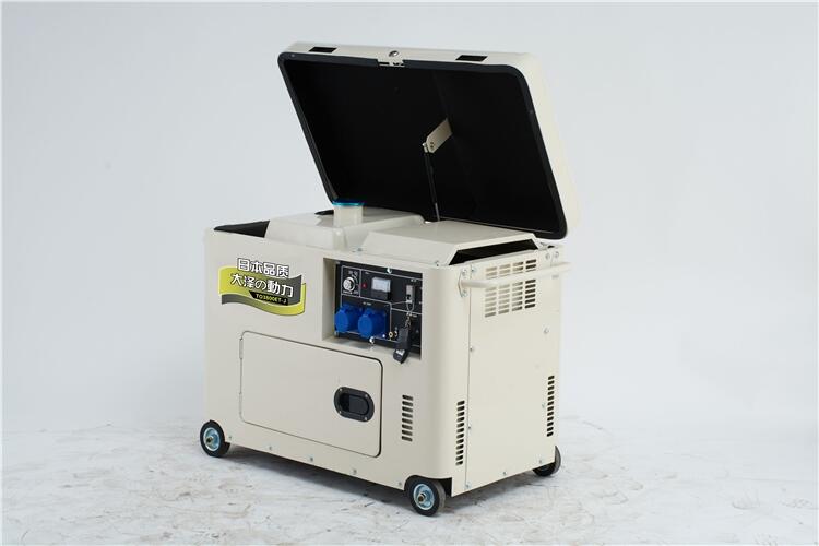 5千瓦小型柴油發(fā)電機(jī)戶外施工備用