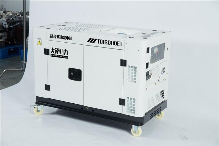15千瓦柴油發(fā)電機(jī)靜音款消防車(chē)用
