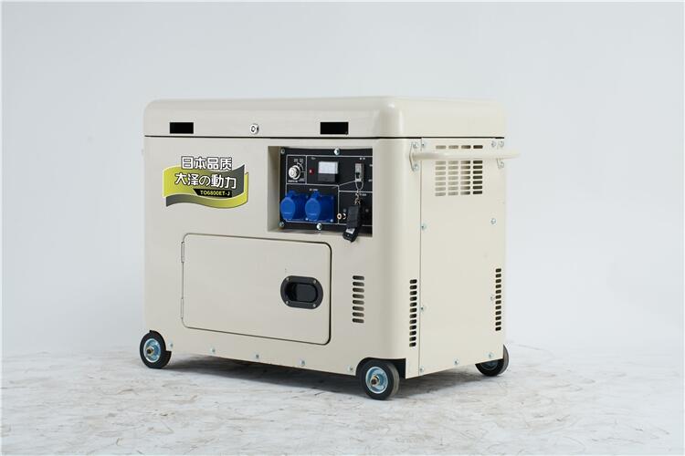 8千瓦小型柴油發(fā)電機(jī)TO9800ET-J