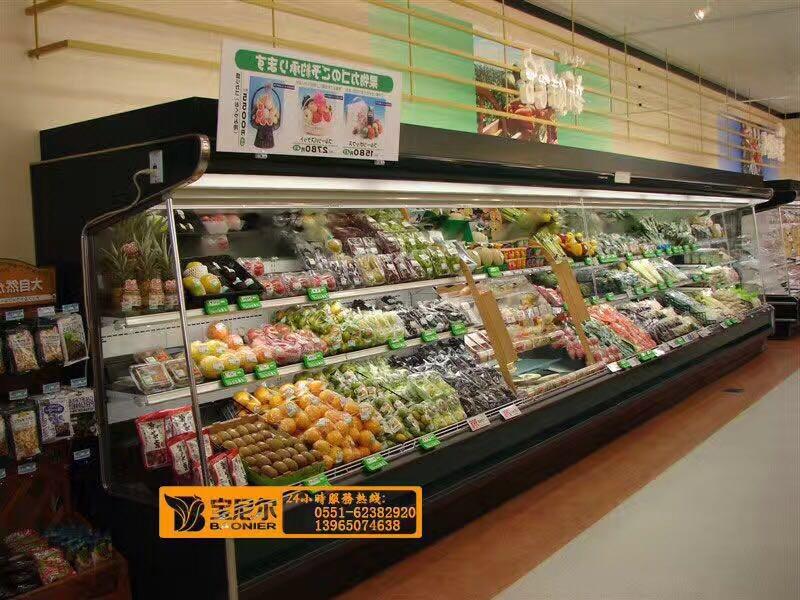 山東風(fēng)幕柜耗電量 水果店裝修效果圖 風(fēng)幕柜 江寧