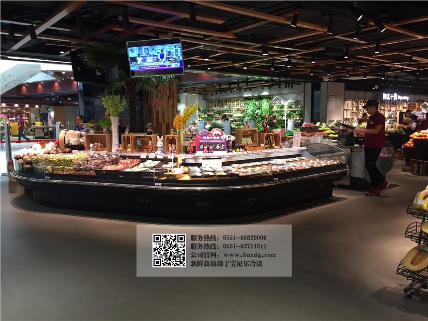 保定超市冰柜展示柜圖片