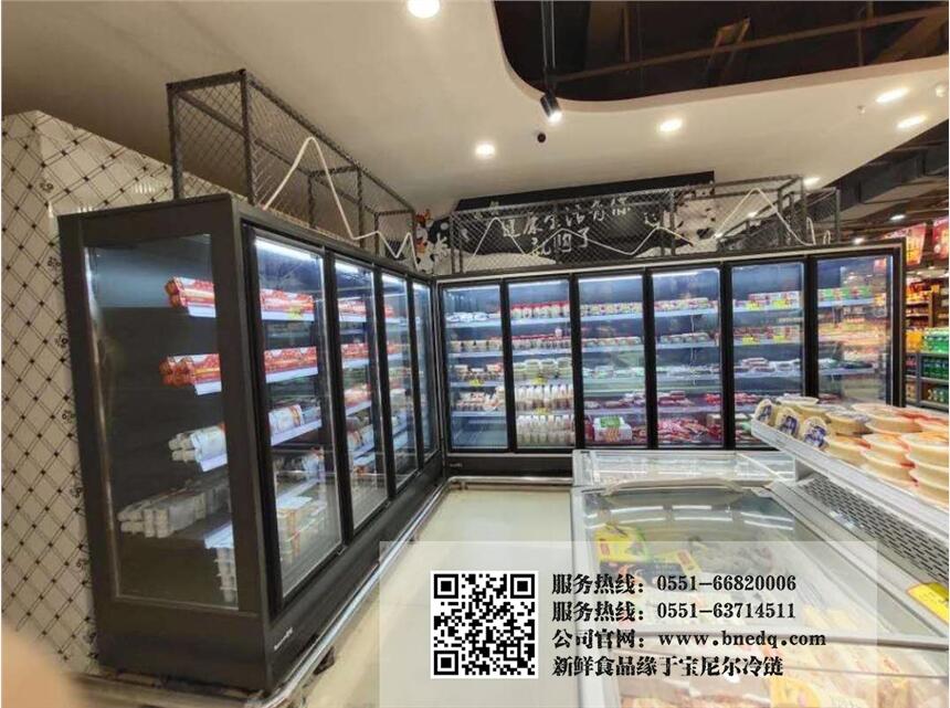 長沙菜品風幕柜多少錢一米 風幕柜耗電量 美雪風幕柜價格