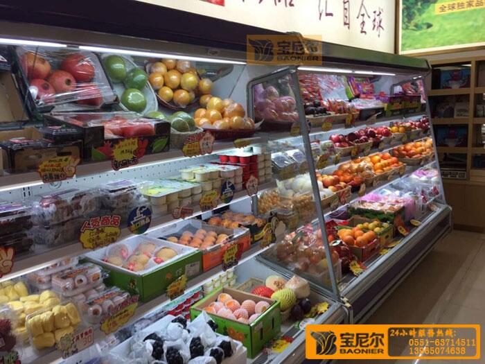 前移門蛋糕柜多少錢 立式風(fēng)幕展示柜 上海悍疏風(fēng)幕柜