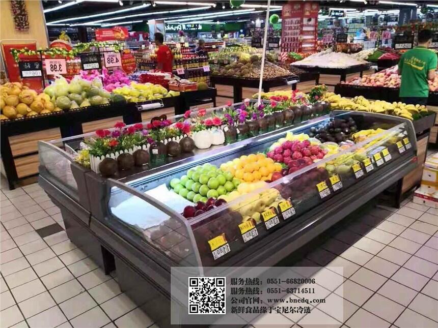 本溪立式風(fēng)幕展示柜 靈越款風(fēng)幕柜尺寸價(jià)格