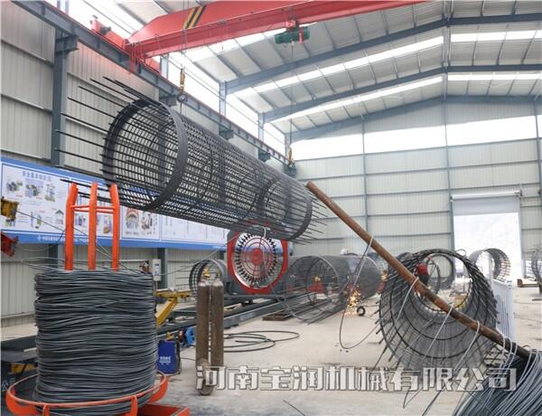 河北廊坊快速鋼筋籠滾焊機(jī)數(shù)控鋼筋彎弧機(jī)