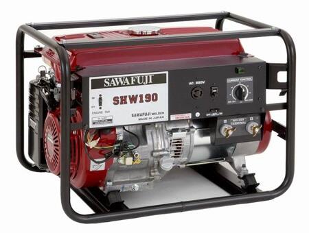 SHW190汽油發(fā)電電焊機(jī)組 SAWAFUJI 汽油發(fā)電電焊機(jī)