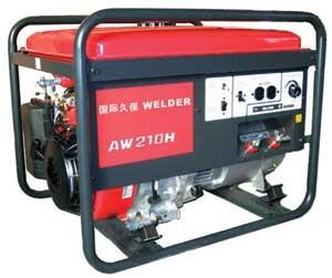 AW210國際久保汽油發(fā)電電焊機(jī) 210A國際久保汽油發(fā)電電焊機(jī)