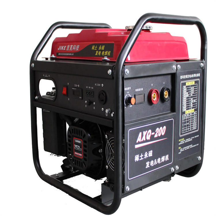 AXQ-200汽油發(fā)電電焊機組交流輸出4KW重量輕可長焊3.2焊條