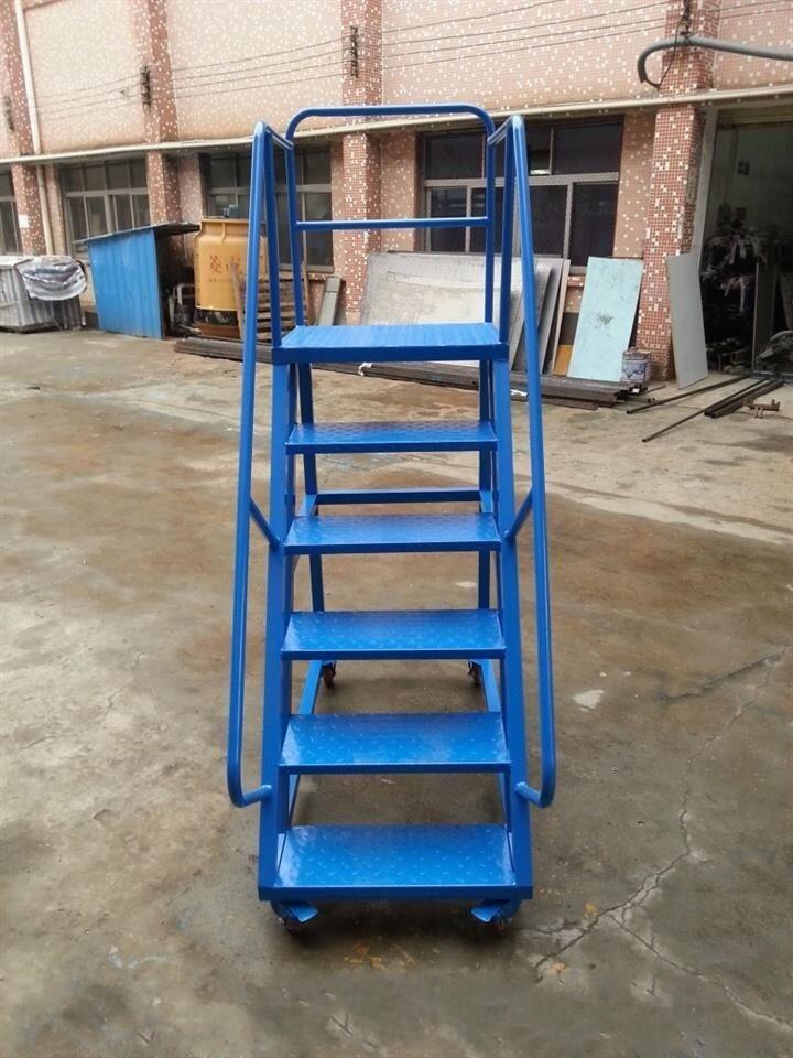 訂制登高車 物流登高車 倉(cāng)庫(kù)移動(dòng)平臺(tái)梯 按規(guī)格顏色定做