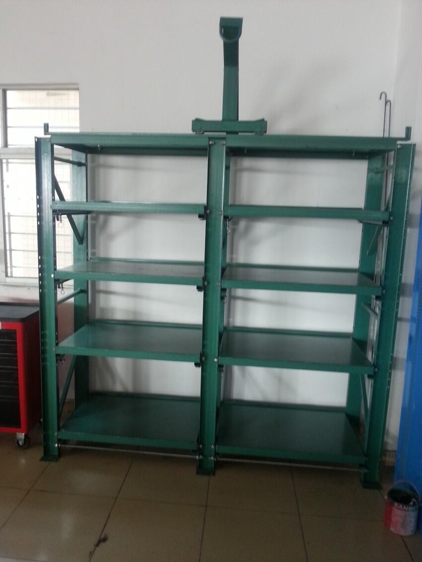 二格四層模具架 全開式模具架 模具廠塑膠模具存放架