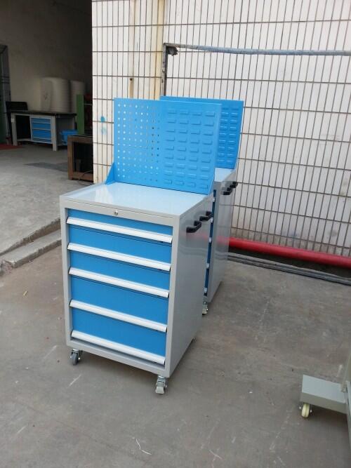 維修工具車抽屜式帶掛板 柜式工具車 定制各種工具車廠家