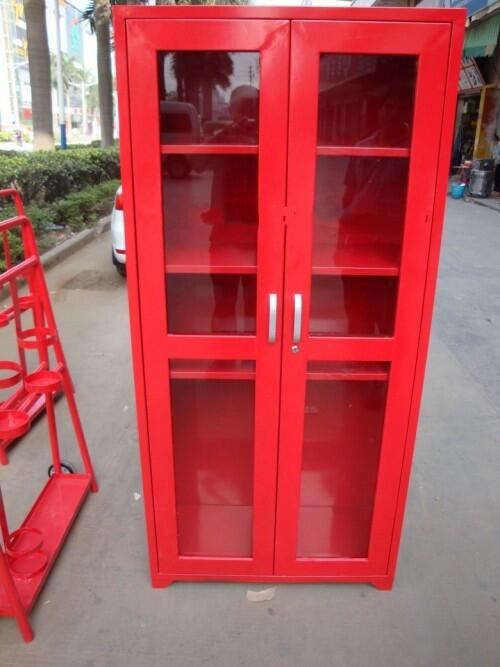 供應(yīng)定做消防工具柜 玻璃門工具柜 車間產(chǎn)品工具柜