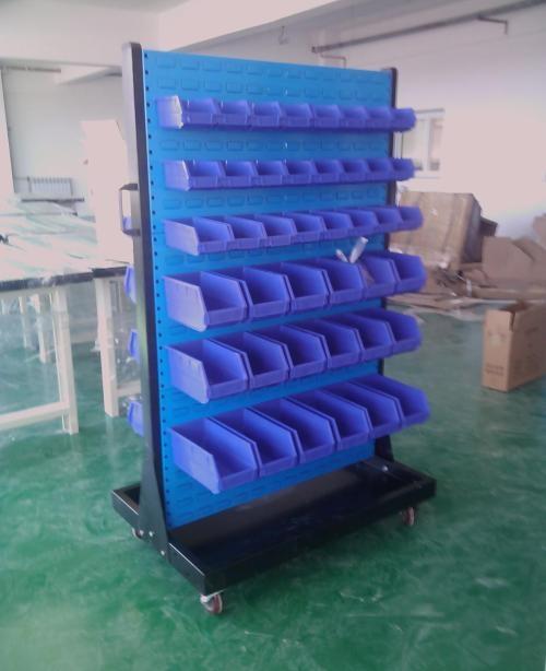 現(xiàn)貨直銷工廠物料架 單面物料整理架 車間小型零件存放架