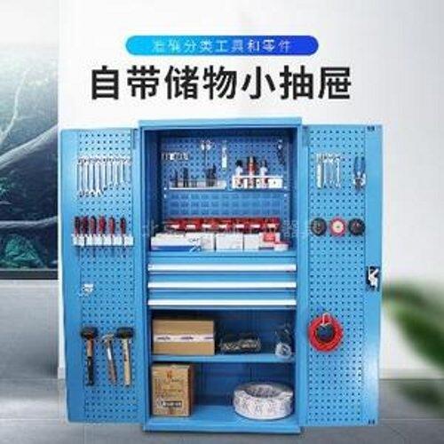 重型工具柜 對開門內(nèi)帶抽屜柜子 百利豐可定制各種工具柜