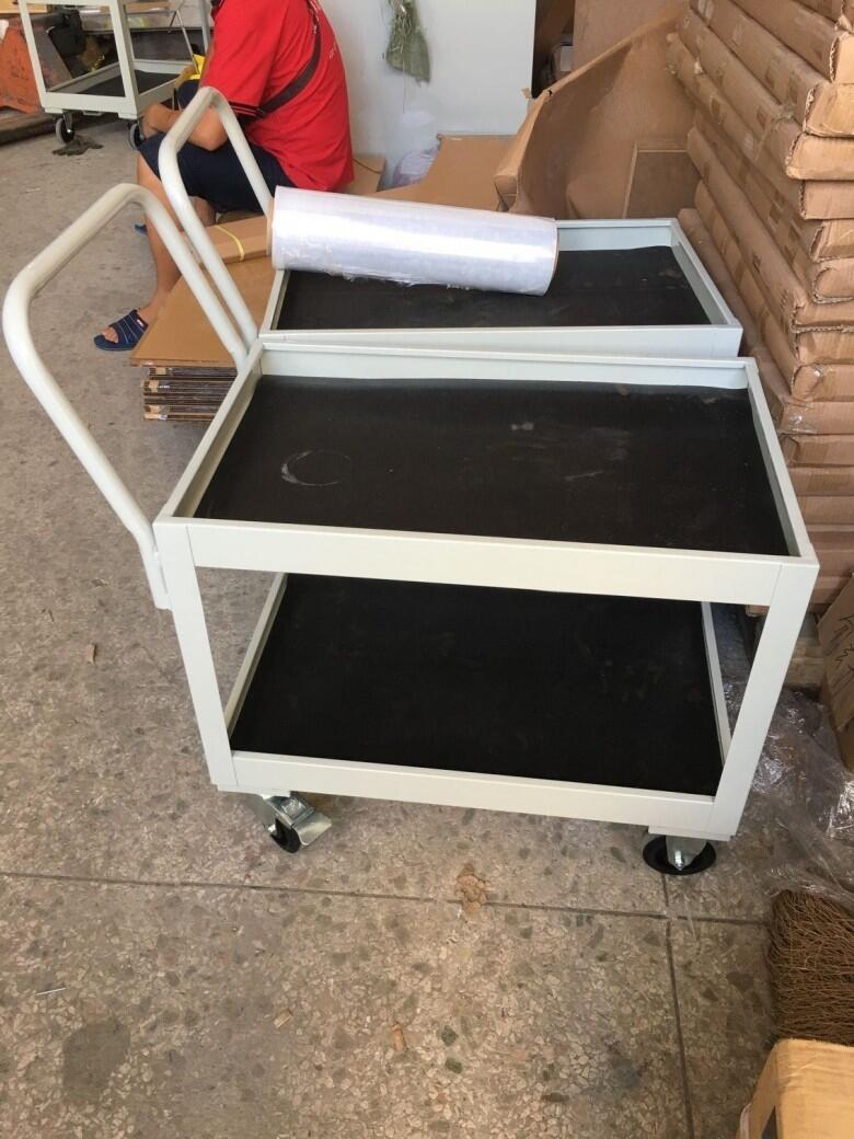 深圳工廠直銷平板手推車(chē) 定制多層手推車(chē) 靜音手推車(chē)