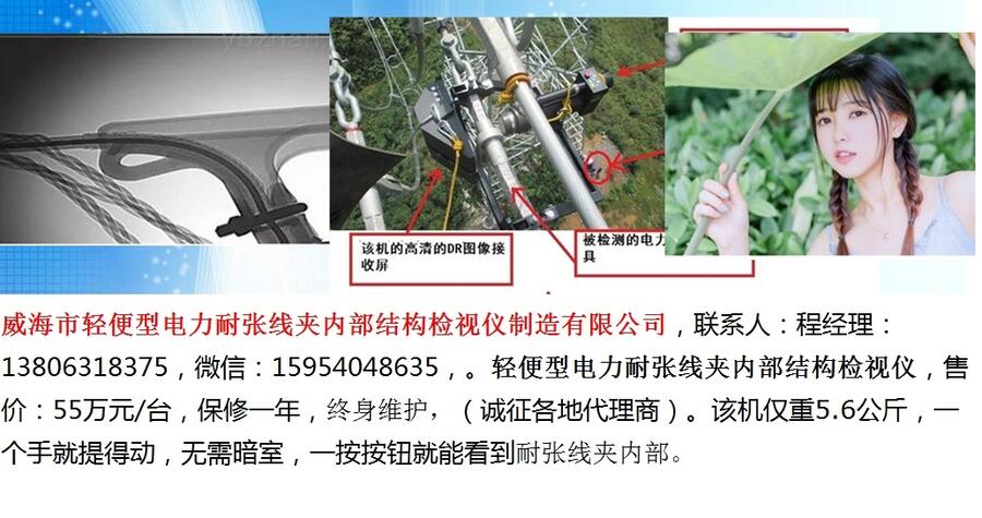 輕便型電力耐張線夾內(nèi)部結(jié)構(gòu)檢視儀/輕便型安防用可疑包裹內(nèi)部物品檢視儀