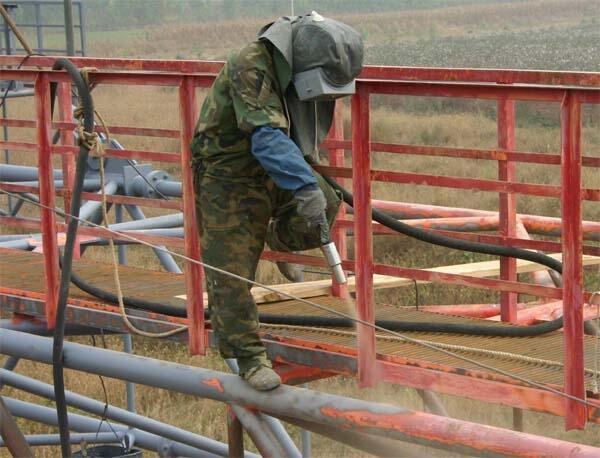 陜西造船廠龍門吊除銹防腐歡迎訪問