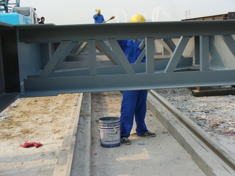 水泥煙囪刷色環(huán)航標施工工藝