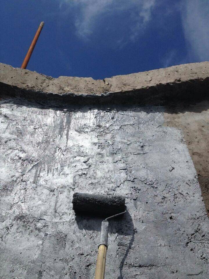 鄂爾多斯熱電廠鍋爐煙囪防腐