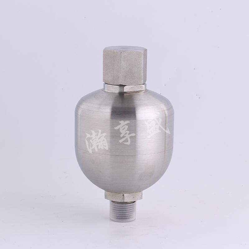 HXS05-210不銹鋼隔膜式蓄能器0.5升2205雙相不銹鋼3/4NPT阻尼器