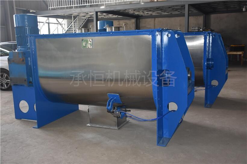 全自動(dòng)混合機(jī) 食品五香粉混料機(jī) 臥式螺帶混合機(jī)