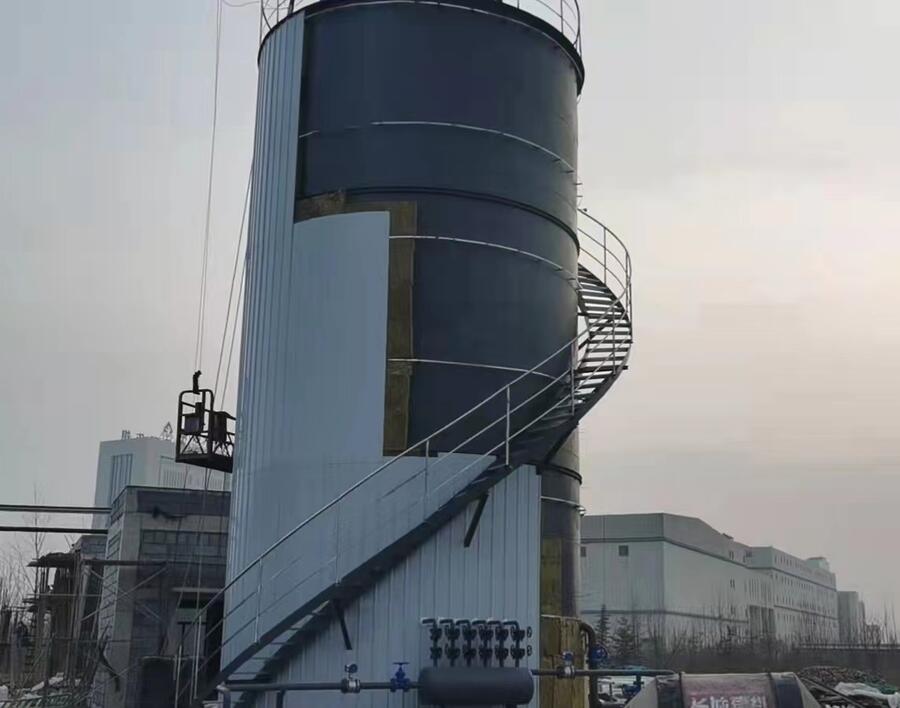 大型厭氧罐保溫工程壓力容器鐵皮保溫施工隊(duì)工期保障