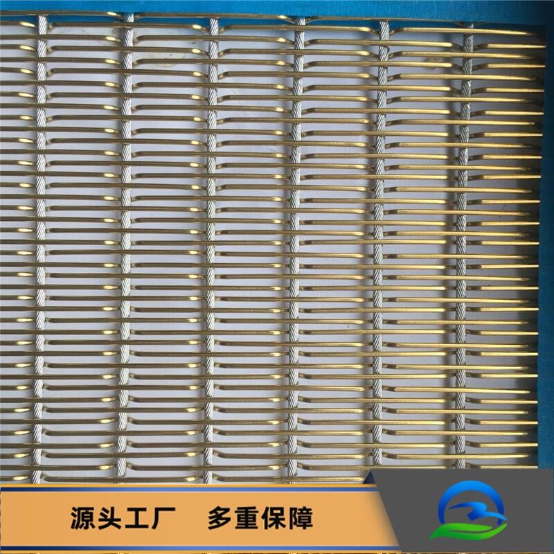 廠家直銷  菱形孔裝飾網(wǎng)吊頂鋁板網(wǎng) 珠寶店金屬編織背景墻