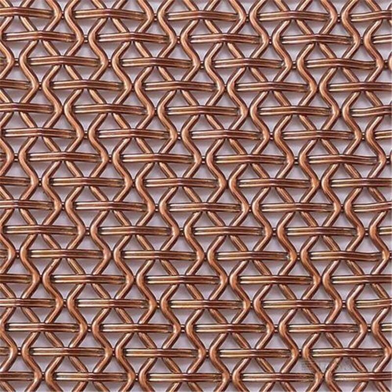 絲網(wǎng)之鄉(xiāng)現(xiàn)貨處理電鍍金屬幕墻裝飾網(wǎng)工作室幕墻網(wǎng)不銹鋼V型裝飾網(wǎng)簾背景隔斷網(wǎng)簾