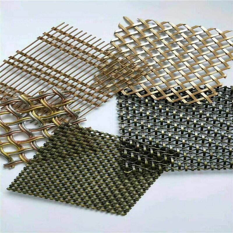 扁絲金屬裝飾網(wǎng)不銹鋼編制網(wǎng)吊頂鋼絲幕墻網(wǎng)背景墻屏風(fēng)隔斷網(wǎng)網(wǎng)格金屬篩網(wǎng)可定制