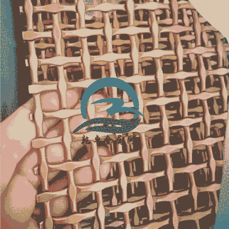 古銅色屏風(fēng)隔斷網(wǎng)格 金屬編織不銹鋼網(wǎng)片 幕墻外墻裝飾網(wǎng)簾垂簾 餐廳隔斷屏風(fēng)