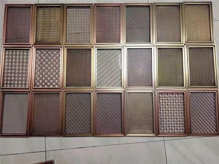 裝飾網(wǎng) 不銹鋼金屬裝飾網(wǎng) 窗戶防護(hù)網(wǎng) 金屬窗簾 扁鋼絲編織網(wǎng)