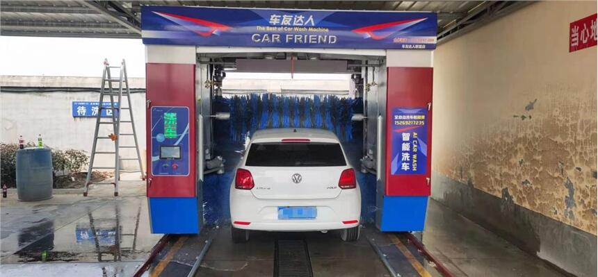 車友達(dá)人無(wú)人值守電腦智能洗車機(jī)廠家合作租賃微信掃碼洗車