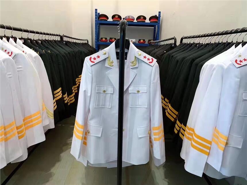 院校儀仗隊護旗手檢閱服閱賓服裝和道具現(xiàn)貨銷售