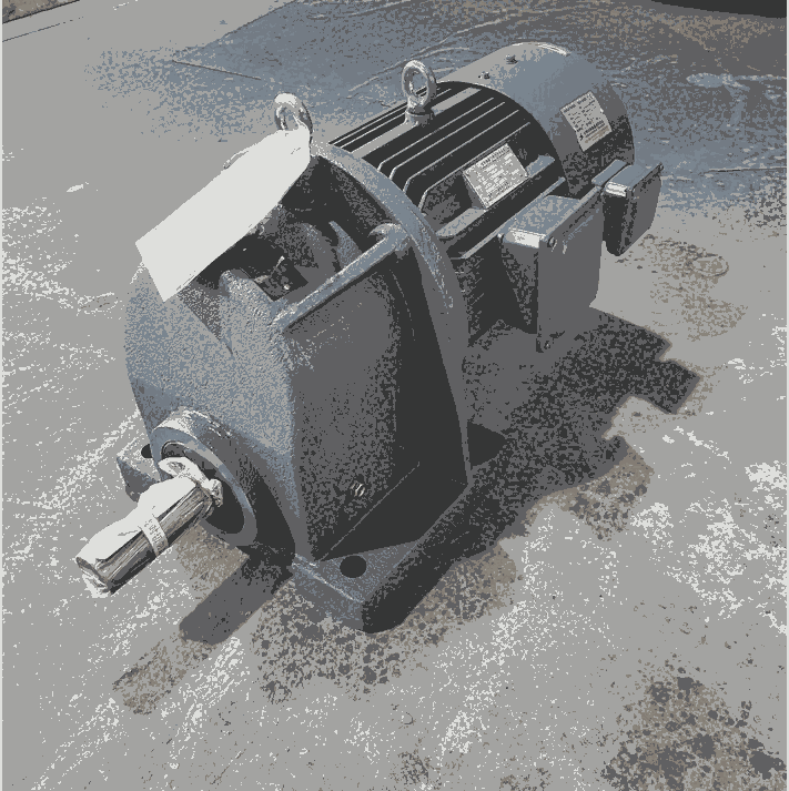 齒輪減速變頻電機(jī)一體機(jī) 三相異步電動(dòng)機(jī)  YCJ100-YVP132S-5.5KW