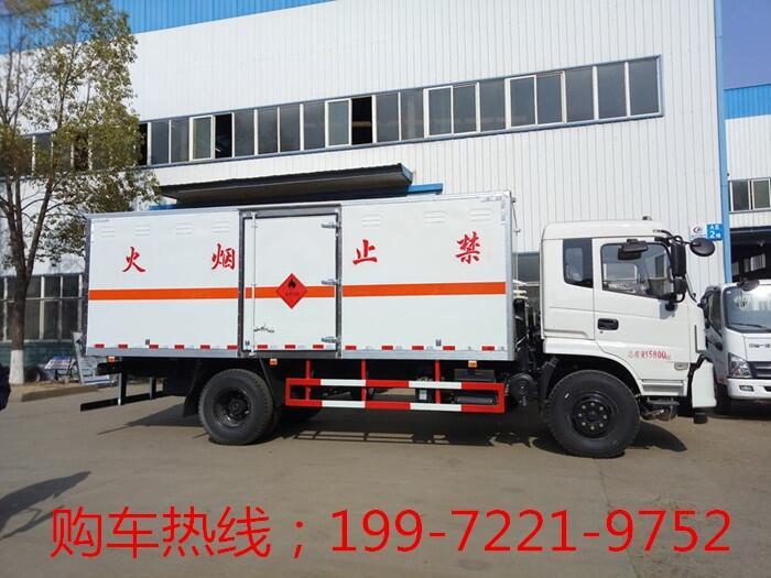 危貨運(yùn)輸車_易燃液體廂式運(yùn)輸車_上海工廠圖片大全