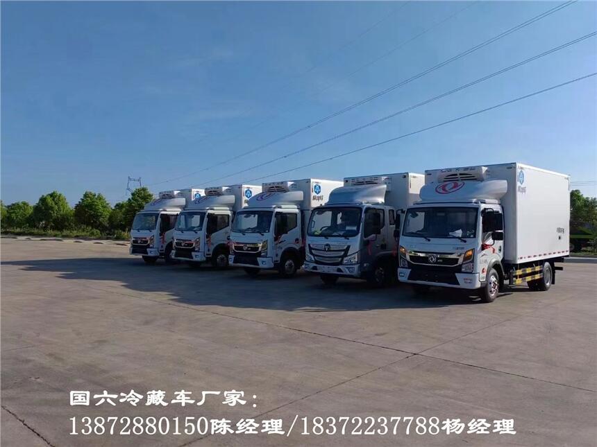 東風(fēng)專用運(yùn)輸生鮮蔬菜水果廂式運(yùn)輸車不超重
