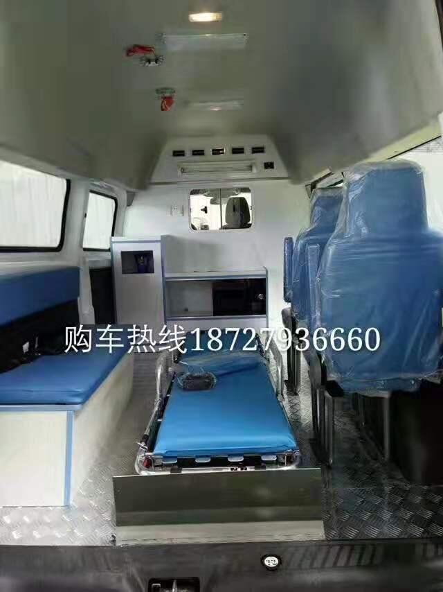 河北福特江鈴全順救護車轉(zhuǎn)運型暢銷款救護車今日價格