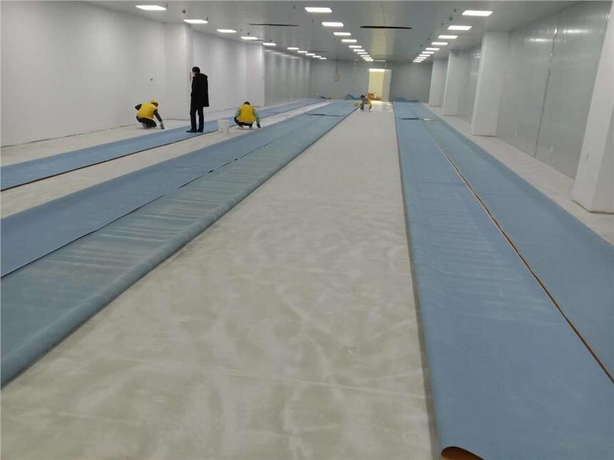 PVC地板施工塑膠地板地板膠安裝鋪設