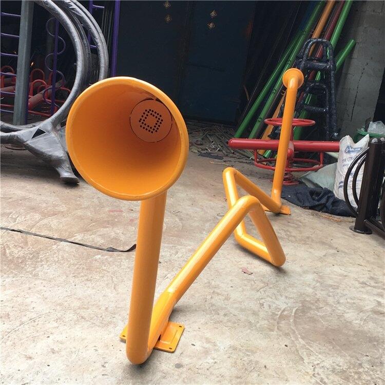 星沃體育器材 戶外傳聲筒 幼兒園室外傳音筒 兒童樂園毛毛蟲互動(dòng)玩具