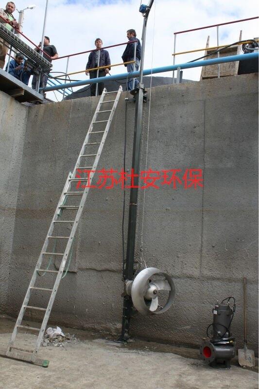 雙相不銹鋼潛水?dāng)嚢铏C QJB4/12-620/3-480 帶起吊頭 2205材質(zhì)